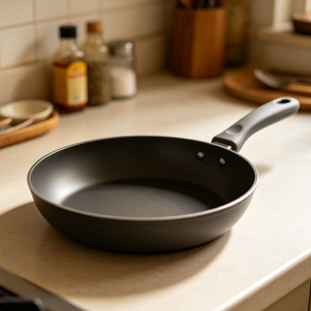 Everyday Kitchen Frying Pan with Soft Handle
