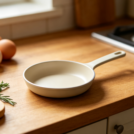 Compact Omelet Frying Pan for Breakfast Cooking